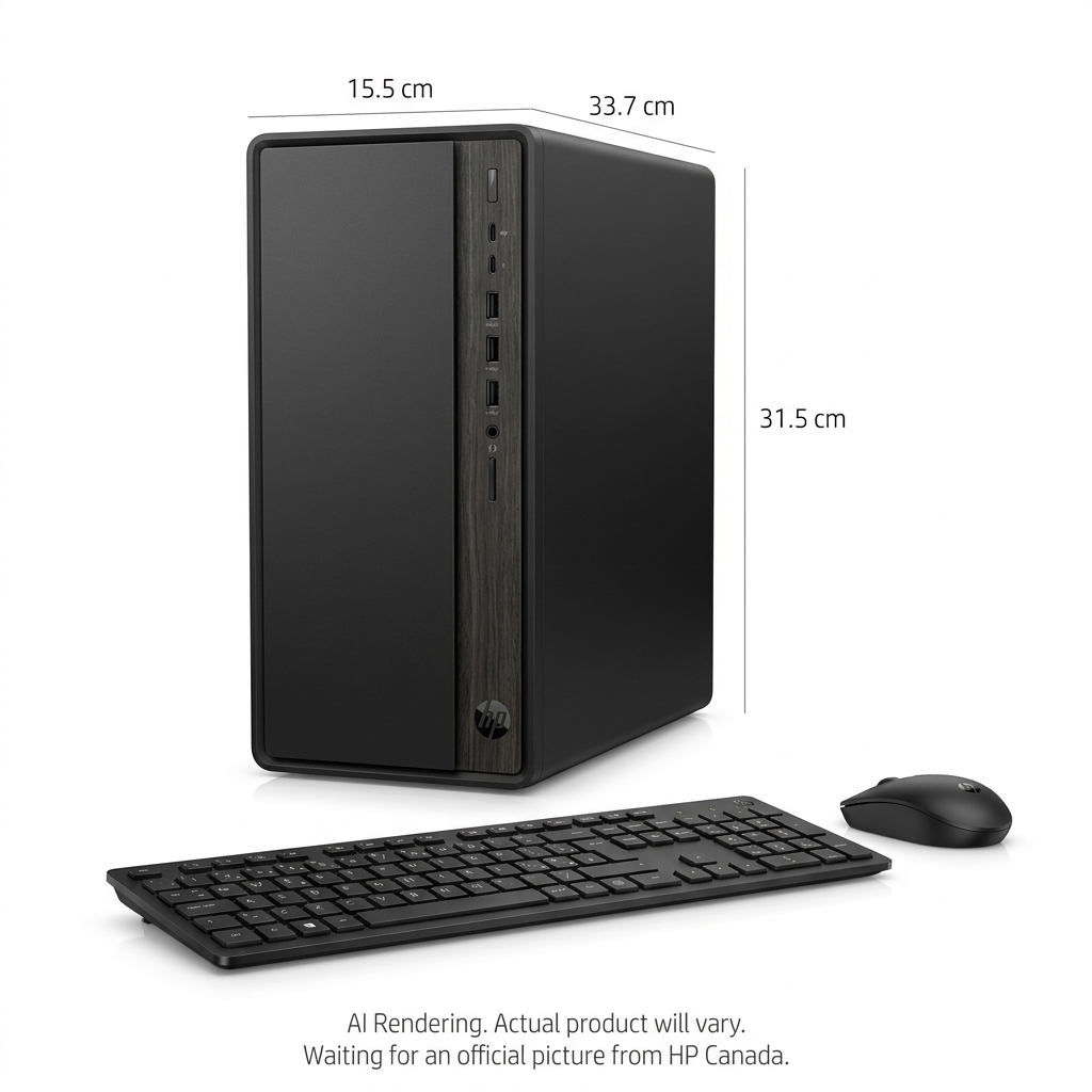 HP OmniDesk Desktop AI M03-0019 PC Canada - French Bilingual