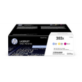 HP 202X CYM Original LJ Toner Cartridges