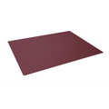 DURABLE Contoured Edge Red Desk Pad 26" x 19" - Non-slip, Glare-free Desk Mat Surface for an Organized and Protected Wor