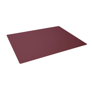 DURABLE Contoured Edge Red Desk Pad 26" x 19" - Non-slip, Glare-free Desk Mat Surface for an Organized and Protected Wor