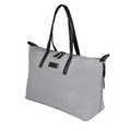 Bugatti Reborn Recycled Business Tote - Grey RPET Eco-Friendly 15.6" Laptop Bag with RFID Protection LBG2231BU