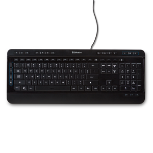 Verbatim Illuminated Wired Keyboard