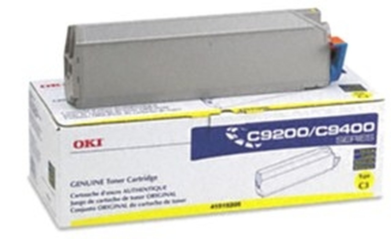 41515205 C9200/C9400 SERIES YELLOW TONER CARTRIDGE "TYPE C3"