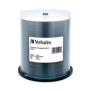Verbatim CDR 80M 52X WHT THERMAL 100PK SP