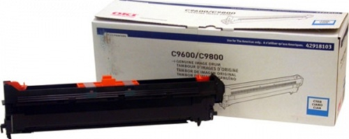 42918103 C9600/C9800 SERIES CYAN IMAGE DRUM "TYPE C7"