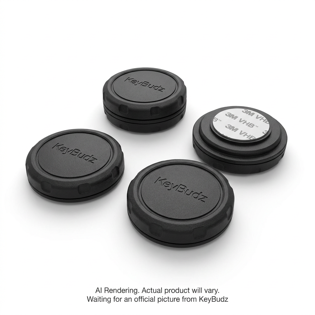 AirTag Covert Mount Black (4 Pack)