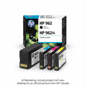 HP 962 CMY / 962 XL Black Combo 4-pk