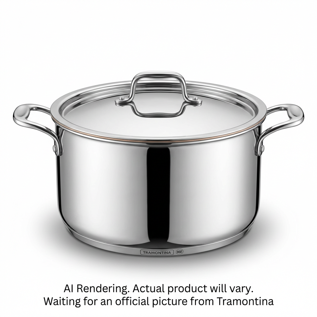 Tramontina 6 Qt Covered Sauce Pot - Tpc Ss Induction Gourmet