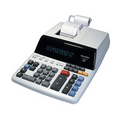 SHARP EL2615PIII FLUORESCENT 12-DIGIT 2-COLOR PRINTING CALCULATOR