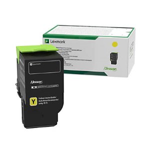 Lexmark C231HY0 Yellow High-Yield Return Program Toner Cartridge Part no.: C231HY0