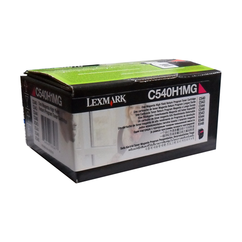 Lexmark C54x,X54x Magenta Return Program 2K Toner Cartridge