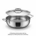 Tramontina Kadai With Lid - 6.25 Quart