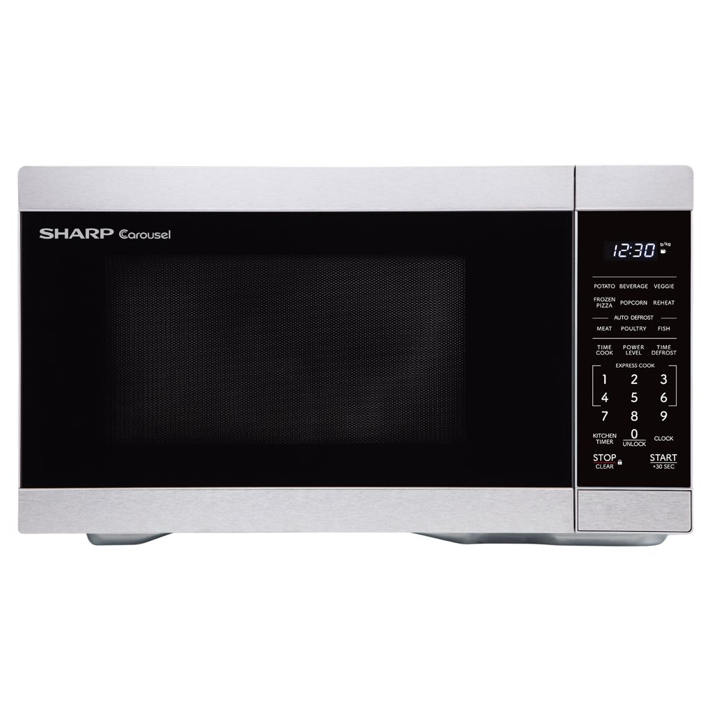 SHARP SMC0962KSC Carousel® Countertop Microwave Oven 0.9 cu. ft. 900W Stainless Steel
