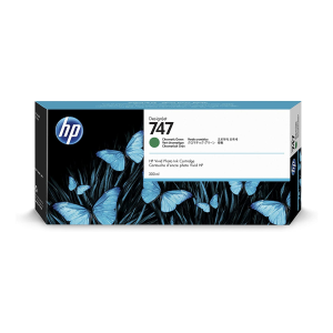 HP 747 300-ml Chrmtc Green Ink Crtg