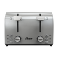 Oster 2215773 4-Slice Toaster – Extra Wide 1.5-Inch Slots & Brushed Stainless Steel