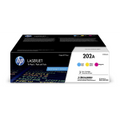 HP 202A CYM Original LJ Toner Cartridges