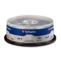 Verbatim MDISC BDR 25G 4X VRB WHT 25PK SP