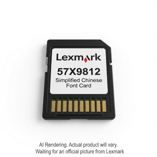 Lexmark Memory Simplified Chinese Font Card        