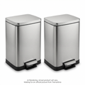 Tramontina 2 Pk-2 Gal. Step Can-Ss-Rect Shape