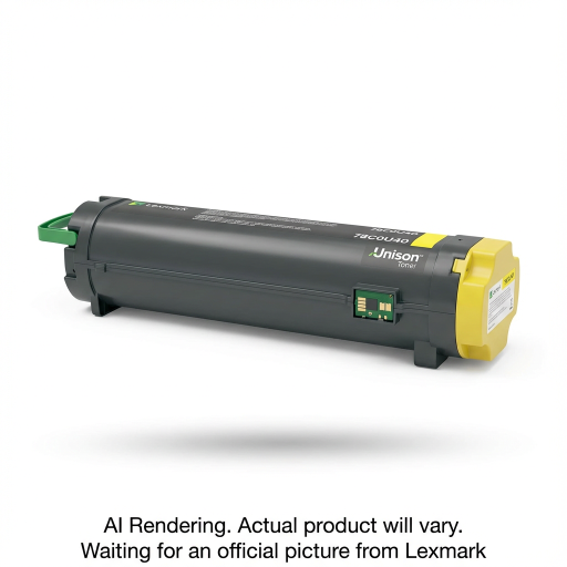 Lexmark 78C0U40 Yellow Ultra HY Toner        