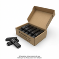 32Gb Pinstripe Usb 3.2 Gen 1 Flash Drive - Black - 10Pk Business Pack