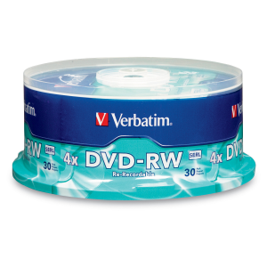 Verbatim DVD-RW 4.7G 4X VRB 30PK SP SERL