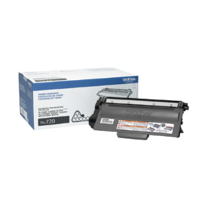 Brother TN720 Black Toner Cartridge, Standard Yield