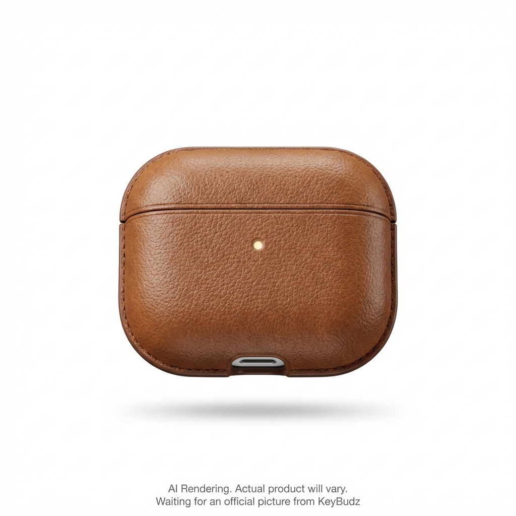 Artisan Series Leather Case for AirPods Pro 3rd Gen Natural Brown