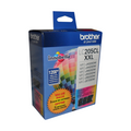 Brother LC2053PKS 3-Pack of Innobella  Colour Ink Cartridges (1 each of Cyan, Magenta, Yellow), Super High Yield (XXL Se