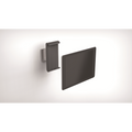 DURABLE Tablet Holder Wall Mount (360 Degree Rotation with Anti-Theft Device) Silver/Charcoal (893323)