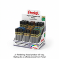 Pentel Hi-Polymer Super Lead Refill (0.5mm), 12 Leads per Tube, Assorted Display