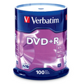 Verbatim DVD+R 4.7 16X VRB AZO 100PK SP
