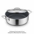 Tramontina 6.5Qt Cov Casserole-Ss Tpc-Cer-Nat-Ark