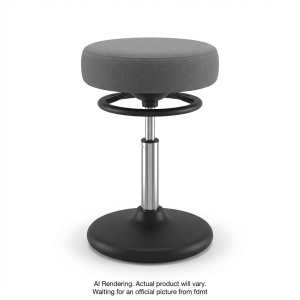 Kore Adjustable Pivot Stool 42-53cm Grey