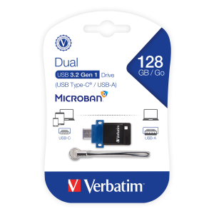 Verbatim 128GB SnG Dual USB 3.2 for USB-C Device