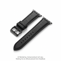 Artisan Series Genuine Leather Apple Watch Strap - Black (Large)