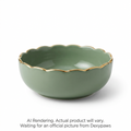 Sage Green Dog Bowl