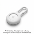 AirTag Secure Dock White (2 Pack)