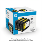 HP #90 YELLOW 3 INK MULTIPACK FOR DESIGNJET 4000 SERI
