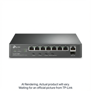 TP-Link 10-Port Gigabit Desktop Switch with 6-Po