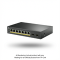 10-Port Gigabit Smart Switch with 8-Port PoE+