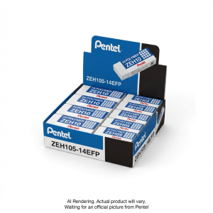 Hi-Polymer Eraser, Open Stock Display, 168PCS
