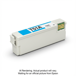Epson ULTRACHROME XD3 Cyan Cartridge, 110MLT51A220  