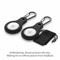 AirTag Secure Dock Black (2 Pack)