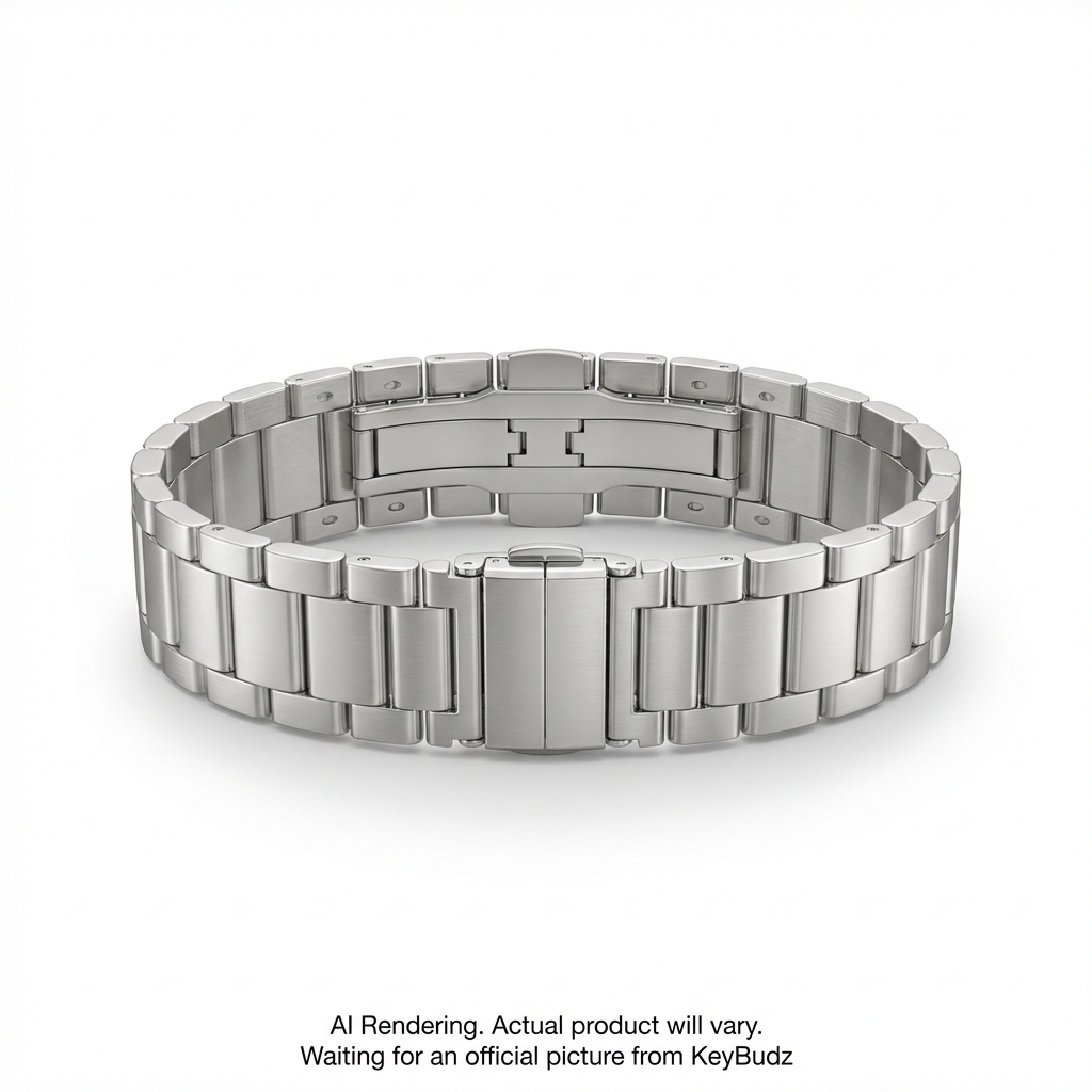 Spectra Series Stainless Steel Apple Watch Strap - Natural (Small)