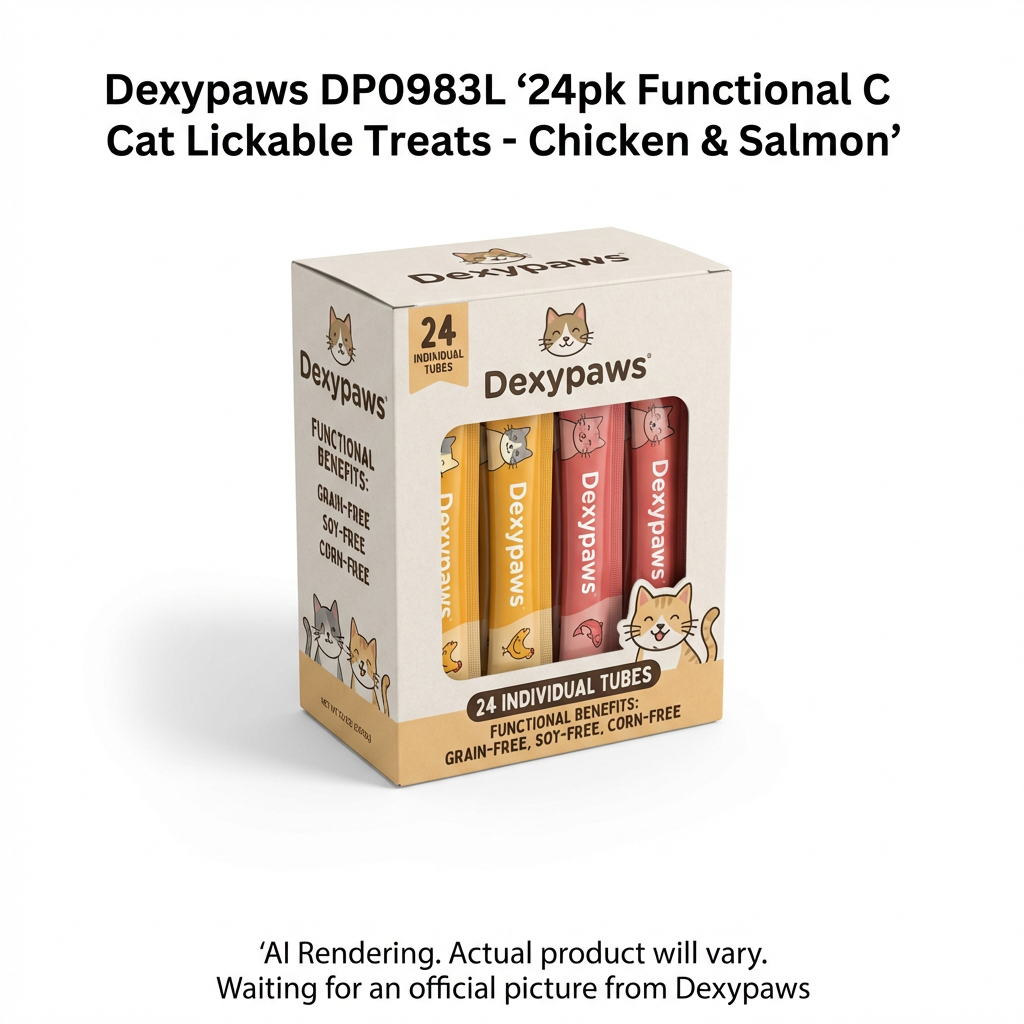 24pk Functional Cat Lickable Treats - Chicken & Salmon
