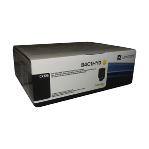 Lexmark CX725 Yellow Return Program 16K Toner Cartridge