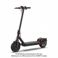 Sharp S10 (EM-KS2) Electric Scooter | 500W Peak Power, 10" Pneumatic Tires & 40km Long-Range | App Control & USB Chargin