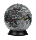 National Geographic Moon Globe 12"/30cm Diameter Illuminated Desk Globe (English)