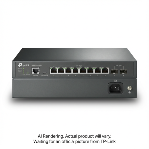 Omada 8-Port 2.5G L2+ Managed Switch